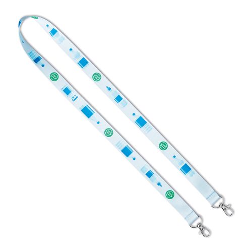 Lanyard with two clips - Image 2